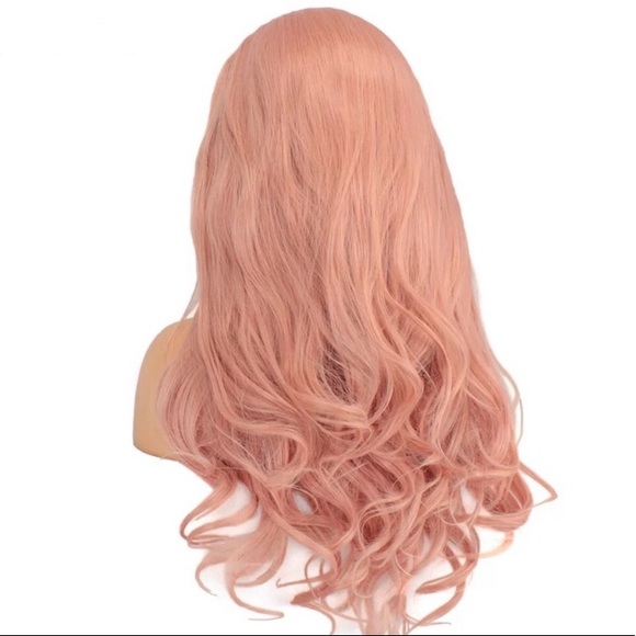 ♥️ PINK 24” NATURAL STRAIGHT LACE FRONT WIG💫 *NEW - Picture 3 of 4